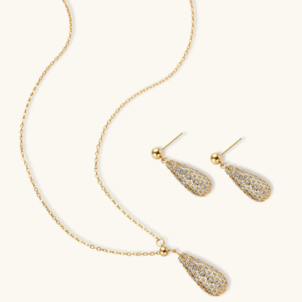 Golden Luxe Crystal Set by Maison Arie