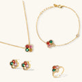Lucky Clover Jewelry Set by Maison Arie