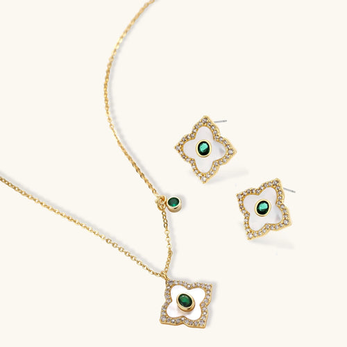 Emerald Bloom Set by Maison Arie