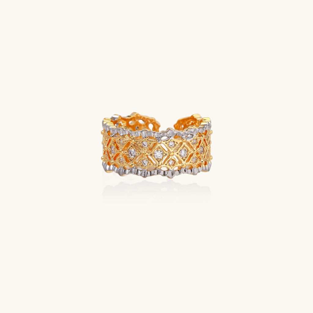 Lattice Luxe Ring by Maison Arie