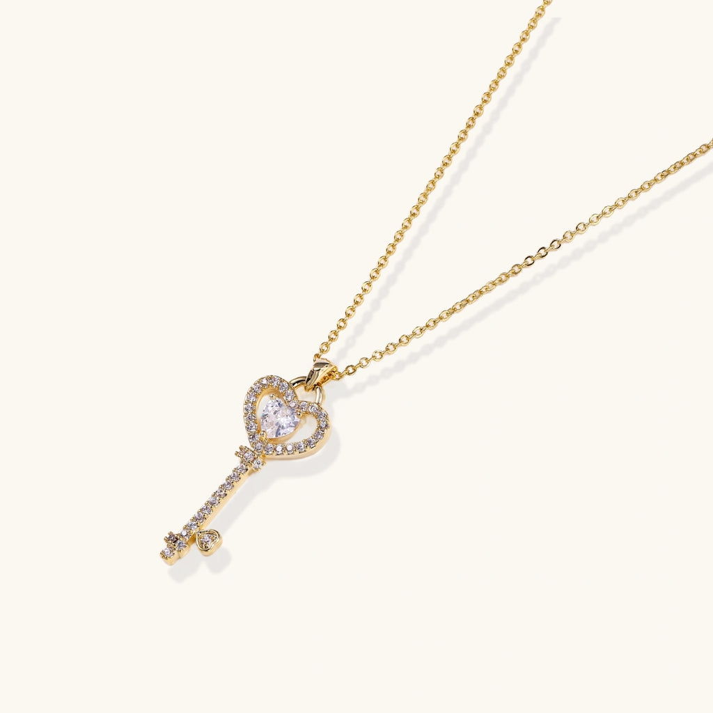 Secret Heart Key Necklace by Maison Arie