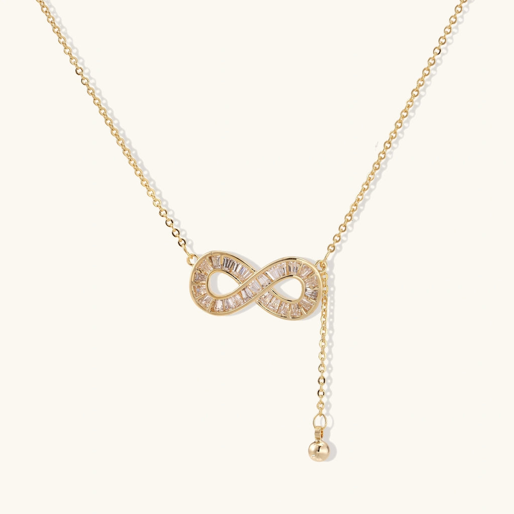 Infinity Sparkle Necklace by Maison Arie