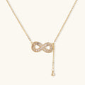 Infinity Sparkle Necklace by Maison Arie