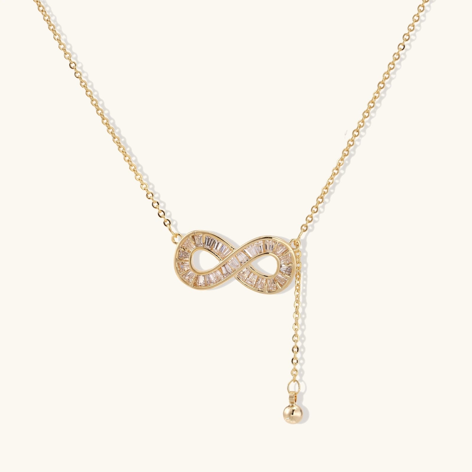 Infinity Sparkle Necklace by Maison Arie