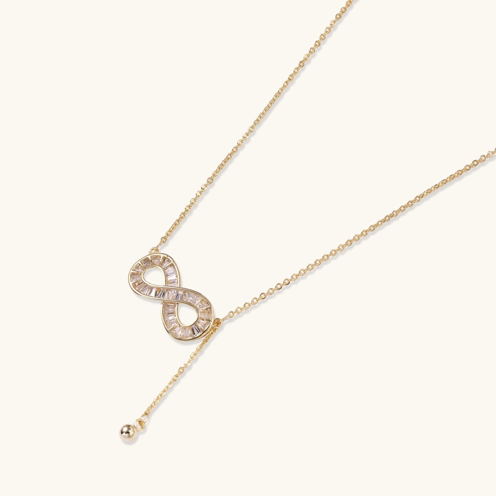 Infinity Sparkle Necklace by Maison Arie