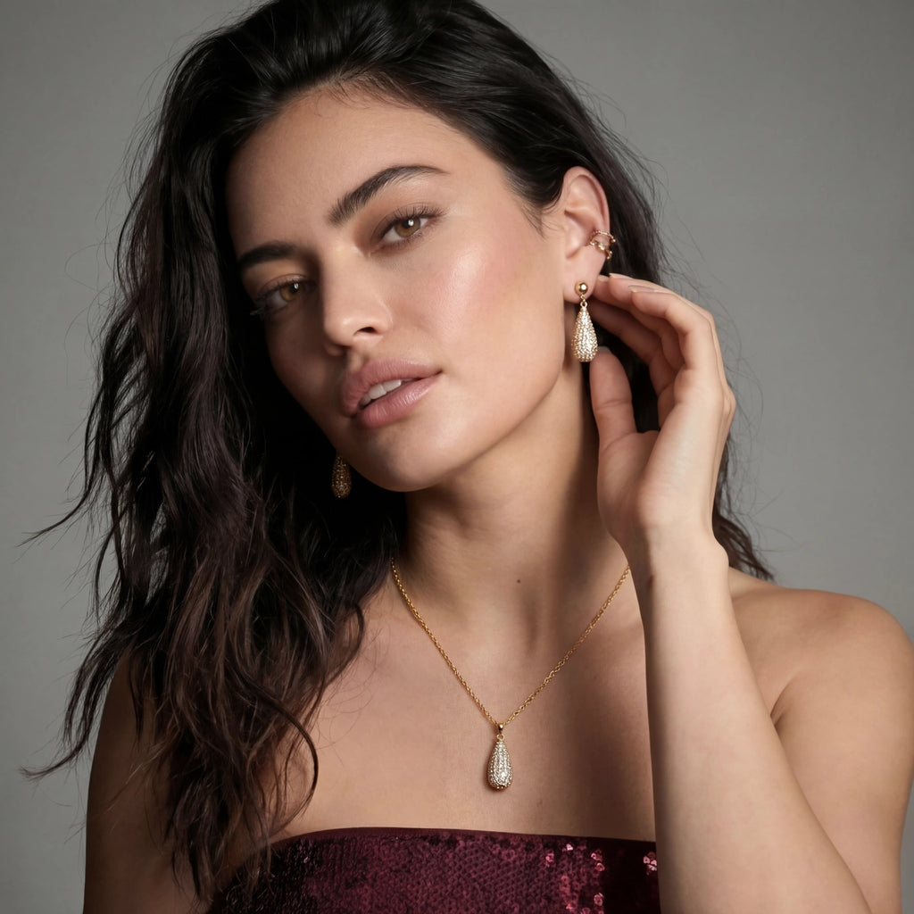 Golden Luxe Crystal Set by Maison Arie