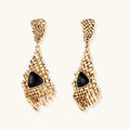 Grid Statement Earrings by Maison Arie