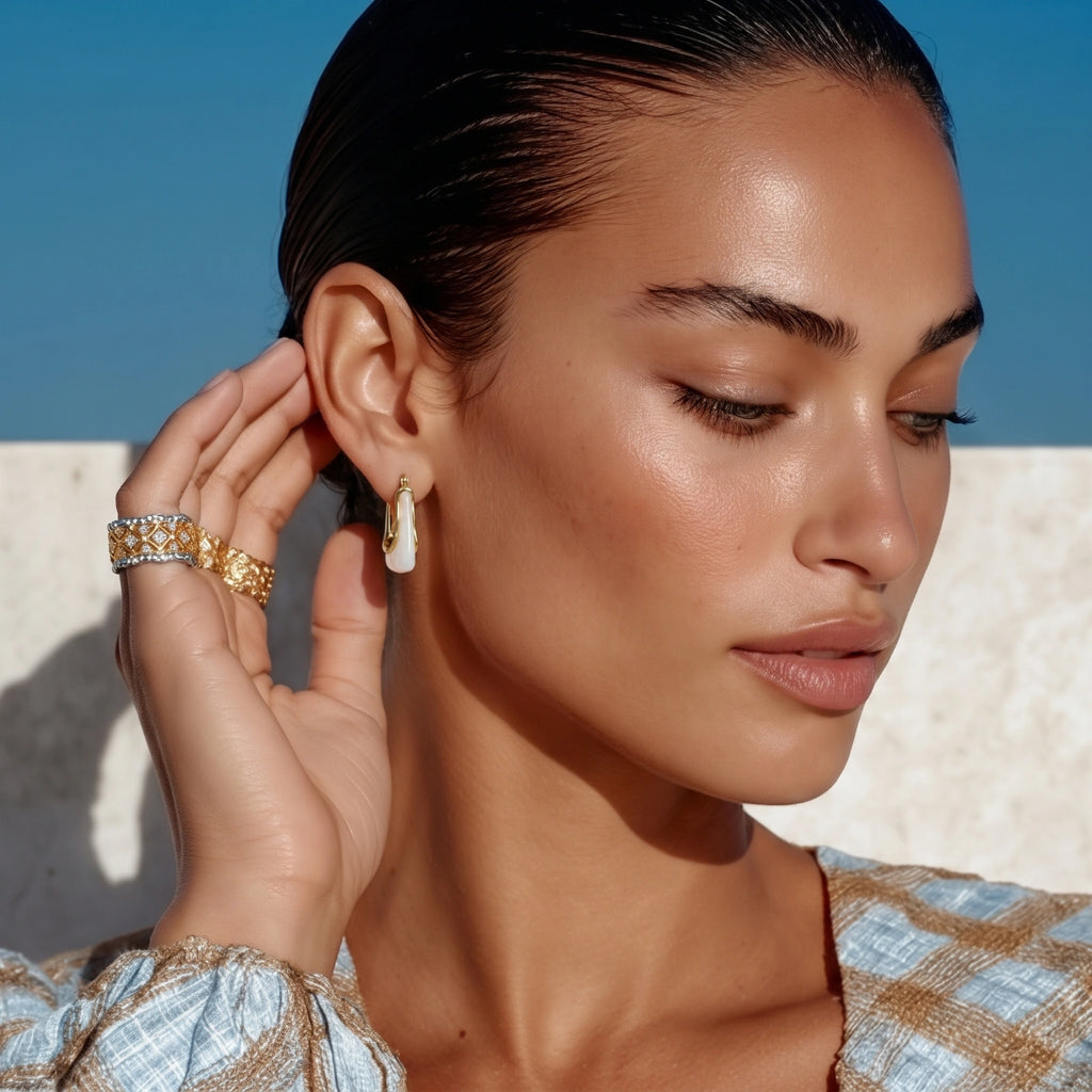 Lattice Luxe Ring by Maison Arie