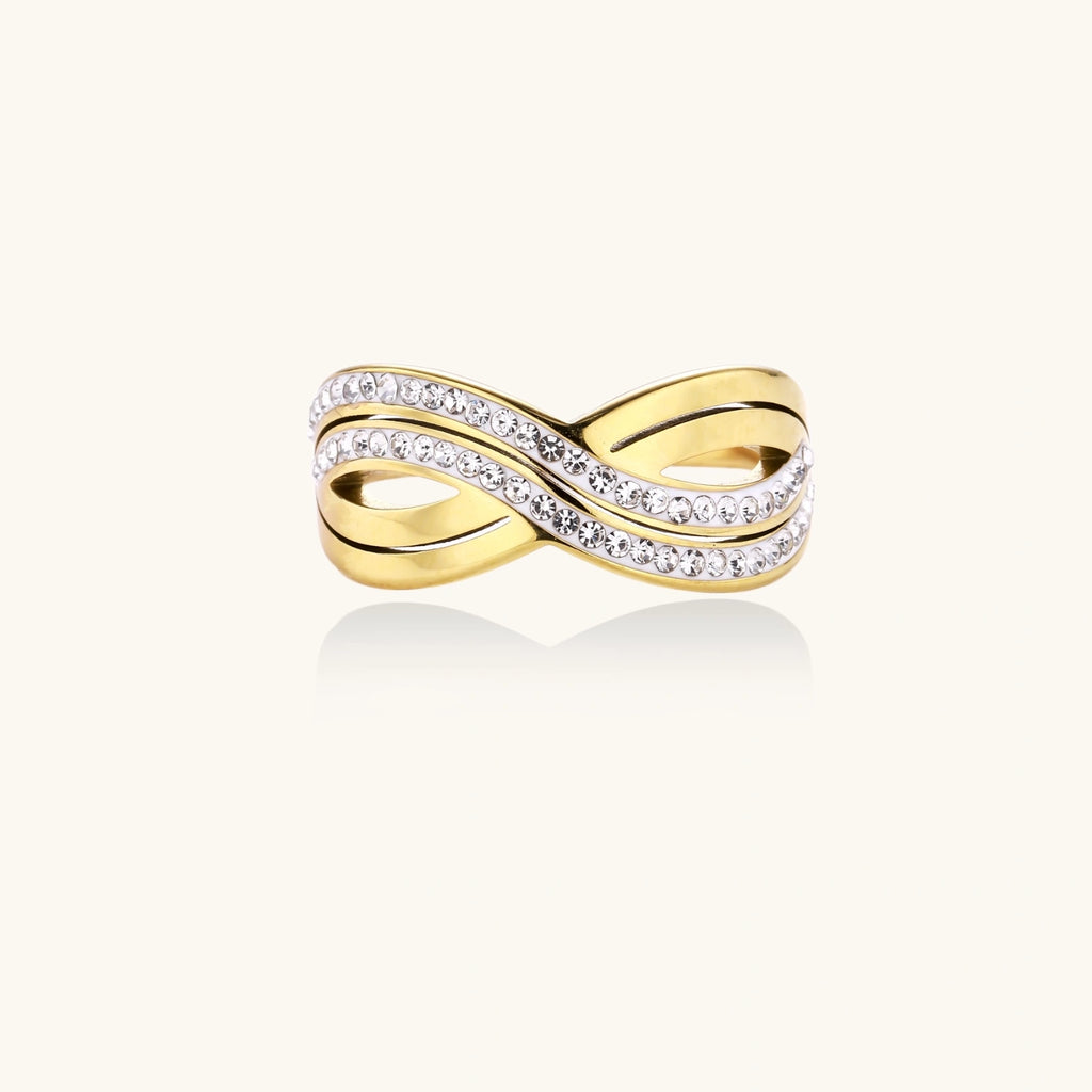Golden Wave Flow Ring by Maison Arie