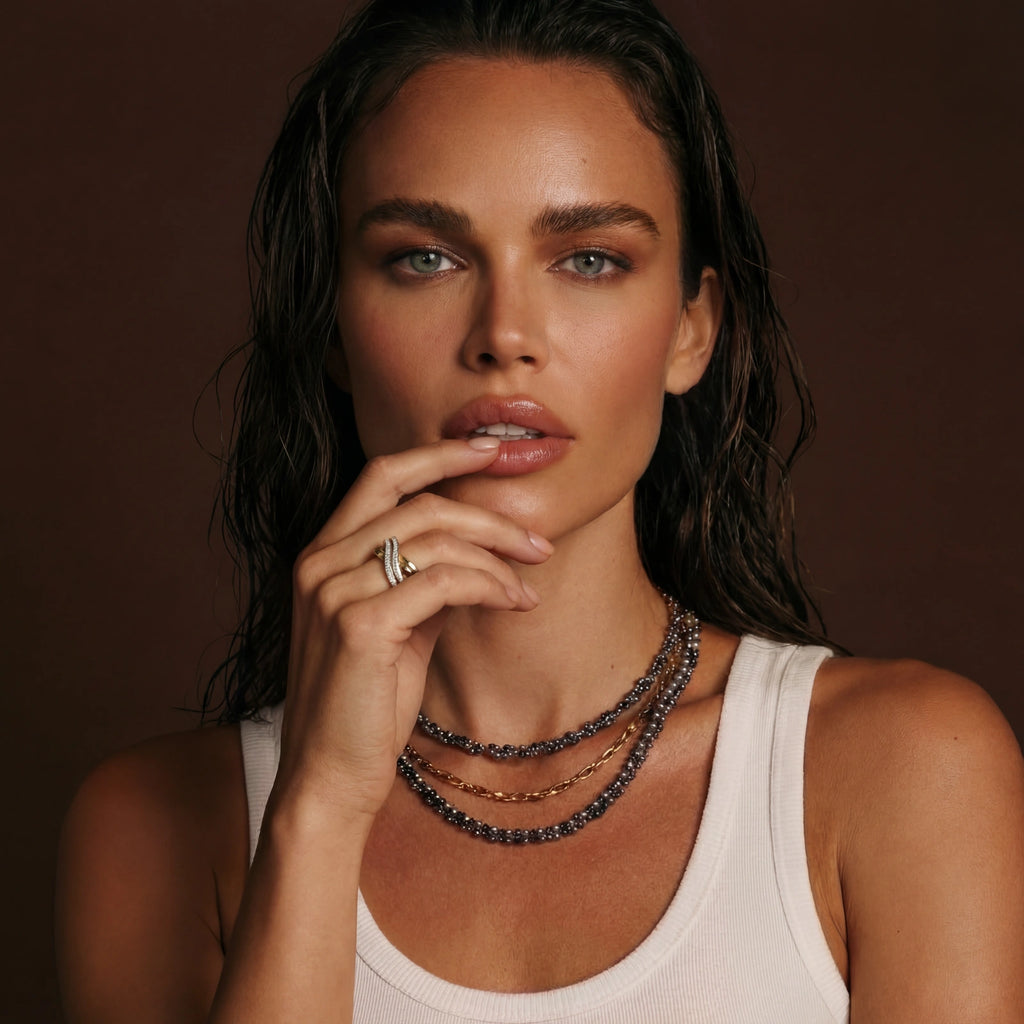 Golden Wave Flow Ring by Maison Arie